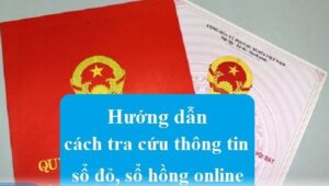 Cách tra cứu sổ đỏ hiện nay